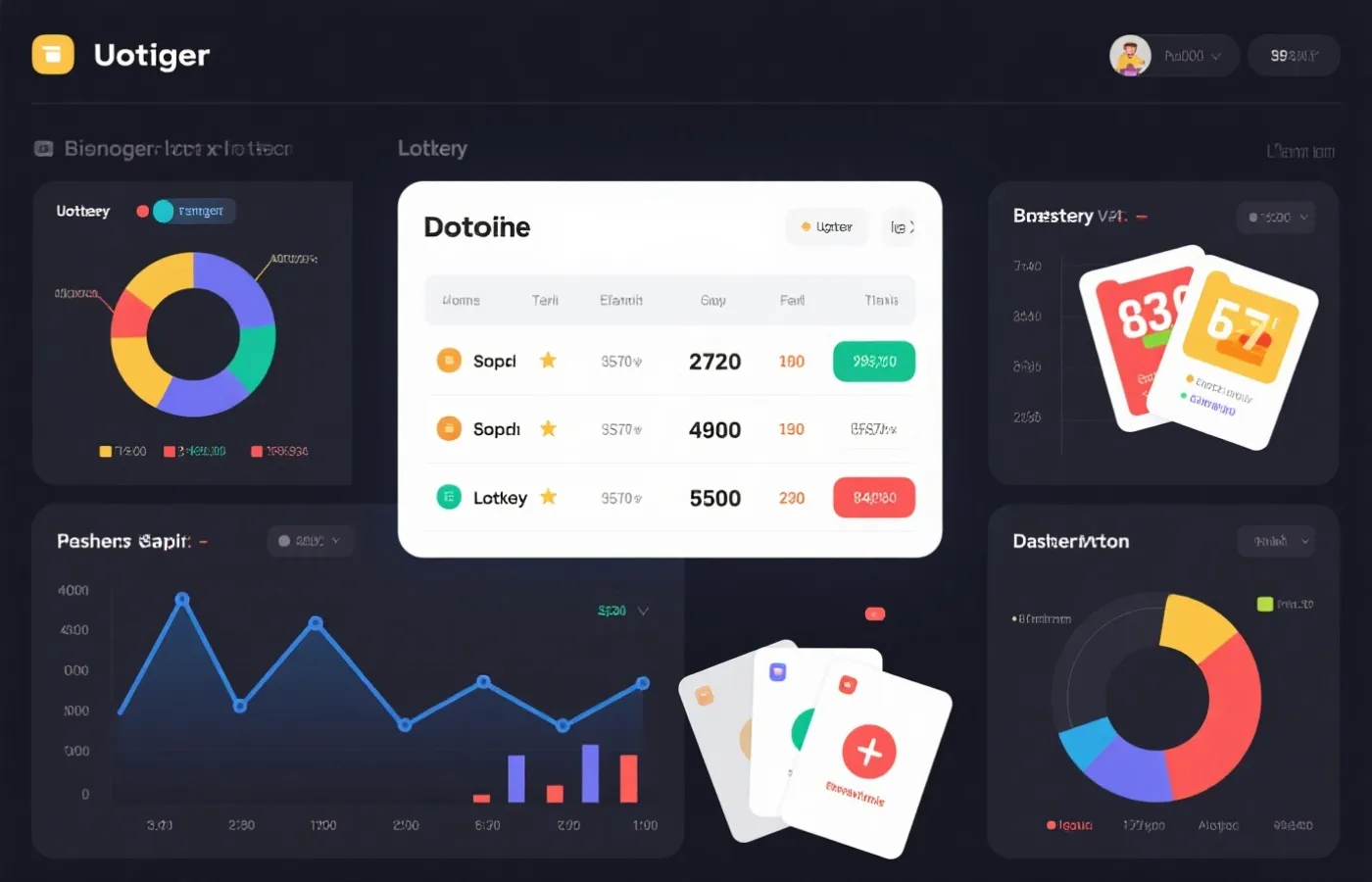 开奖数据与图表可视化示意图