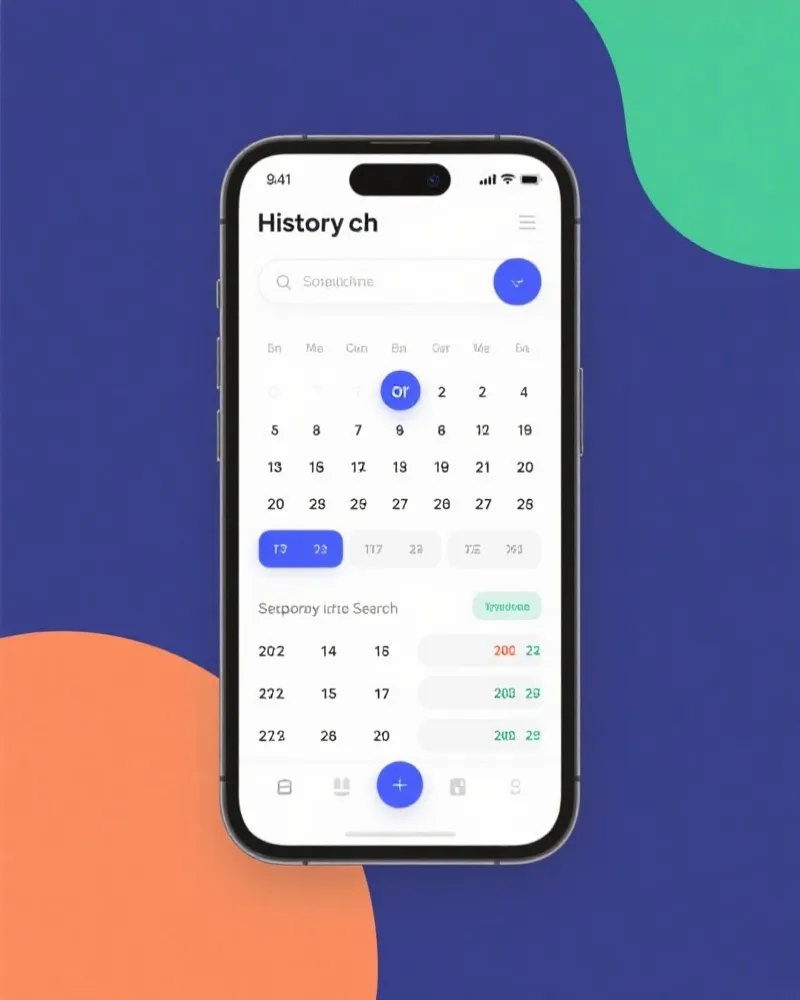历史记录查询展示